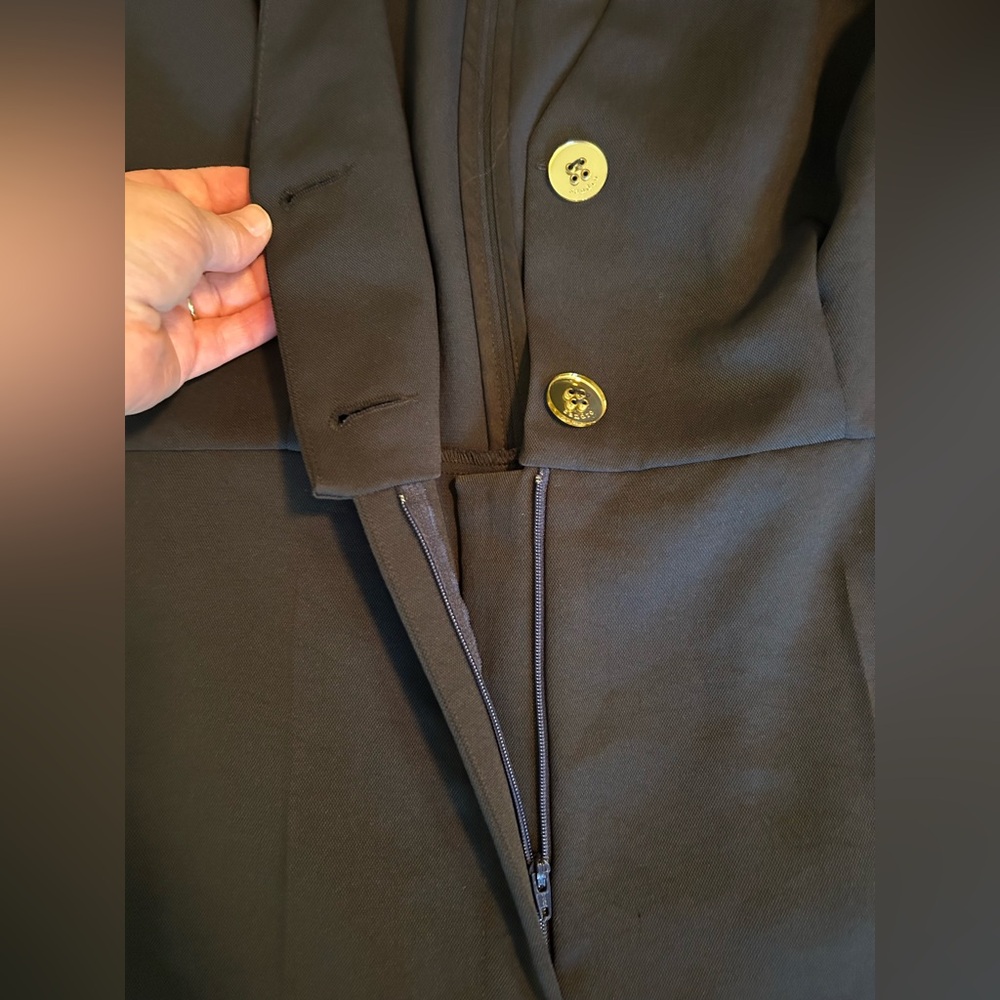 🎉 Host Pick 🎉 Sandro Paris Black Jumpsuit with Gold Button Detail - Picture 12 of 12